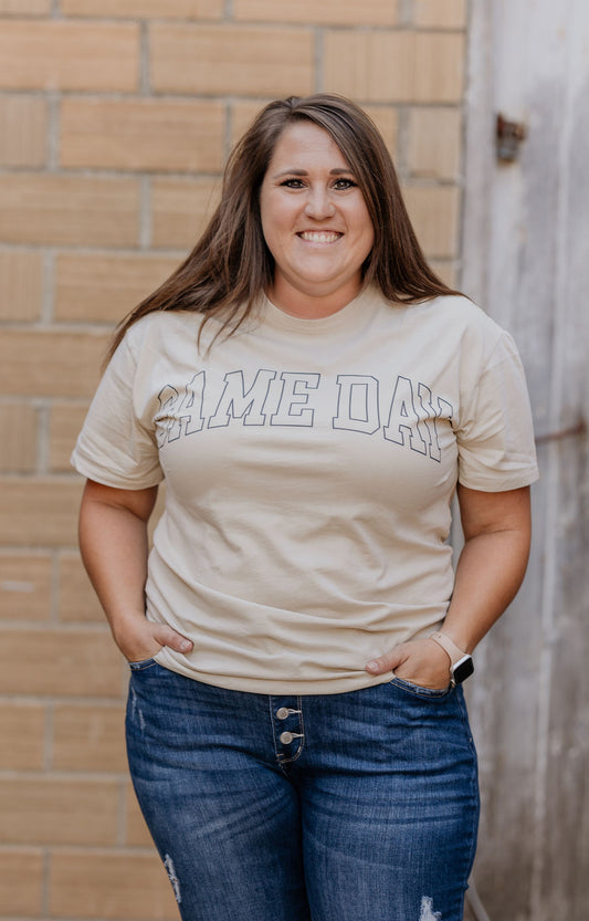 GAME DAY OVERSIZED GRAPHIC TEE