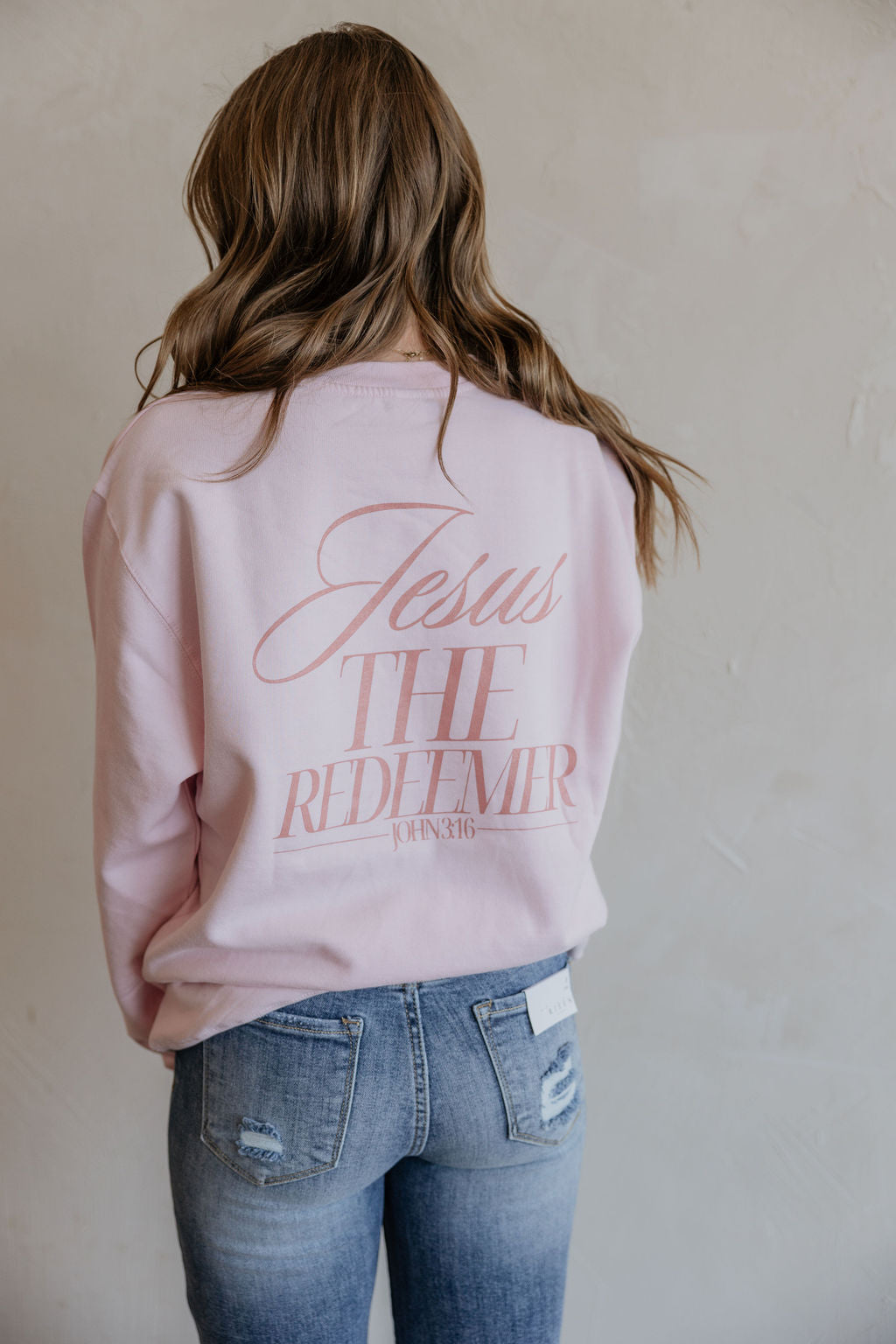 JESUS THE REDEEMER CREWNECK SWEATSHIRT