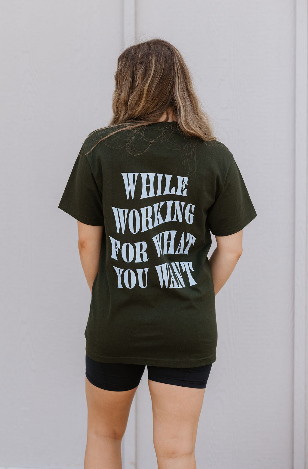 BE GRATEFUL FOR WHAT YOU HAVE OVERSIZED GRAPHIC TEE BY IVY & CO