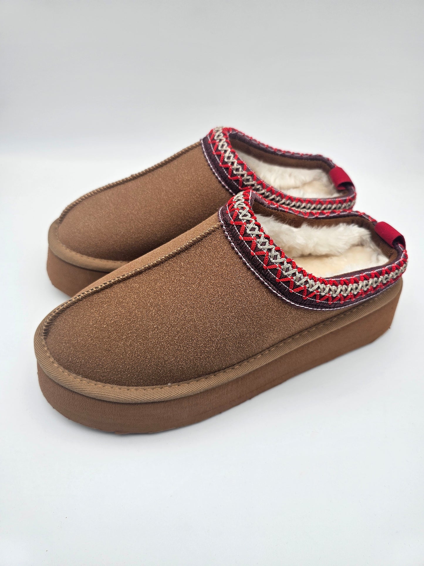 TESS PLATFORM SUEDE CLOG