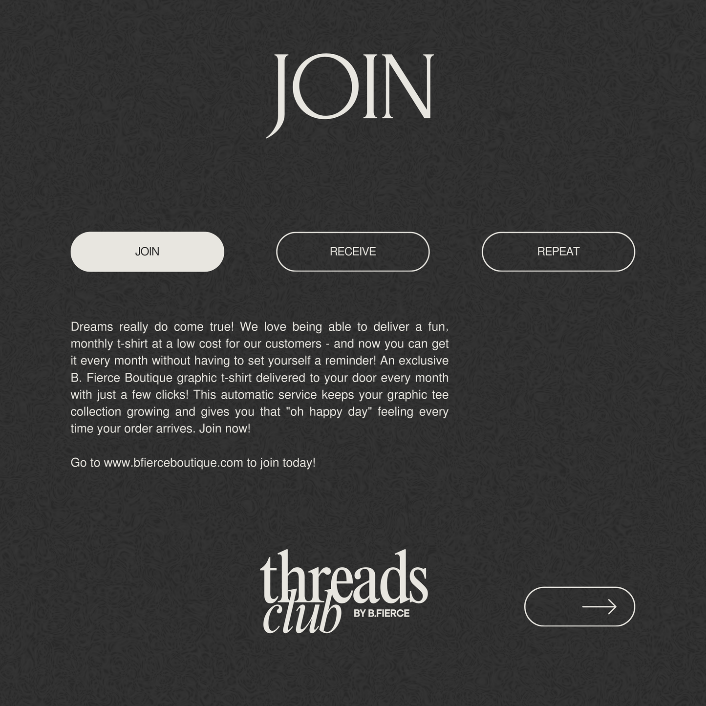 THREADS CLUB BY B. FIERCE