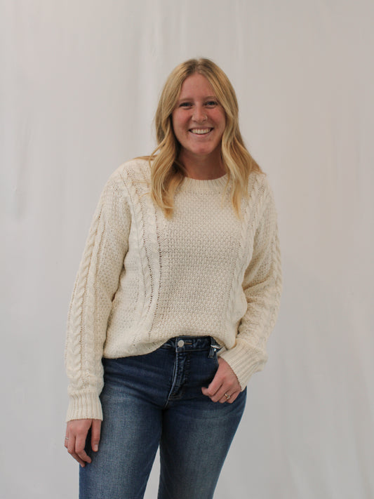 SUTTYN CHUNKY KNIT SWEATER