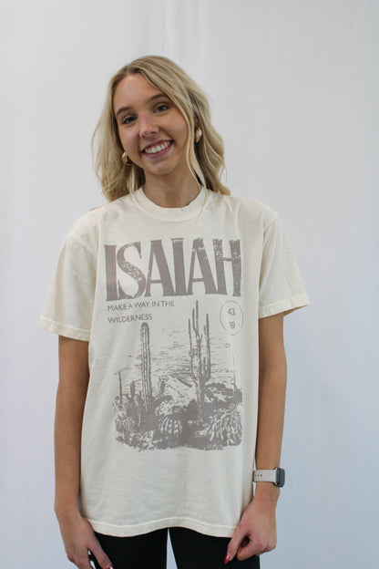 ISAIAH 43:19 GRAPHIC TEE