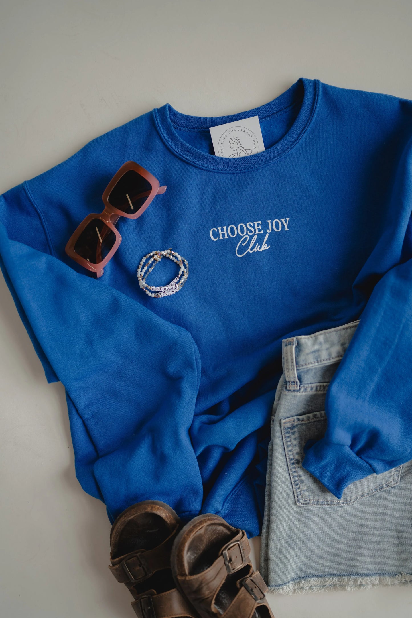 CHOOSE JOY CLUB PULLOVER