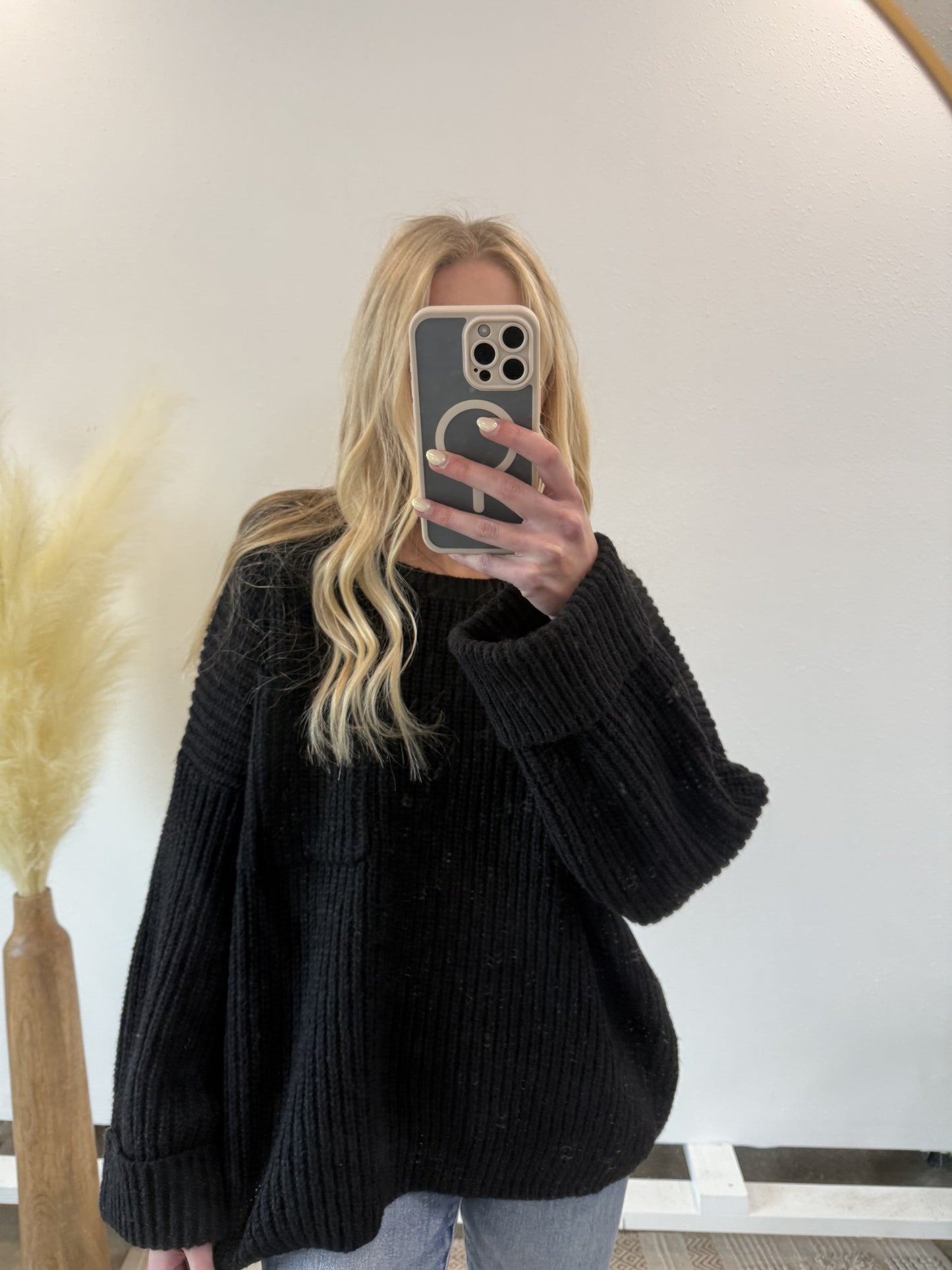 NOVALEE CABLE KNIT SWEATER BY IVY & CO