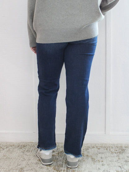 LULA REG/CURVY MID-RISE STRAIGHT LEG JEANS