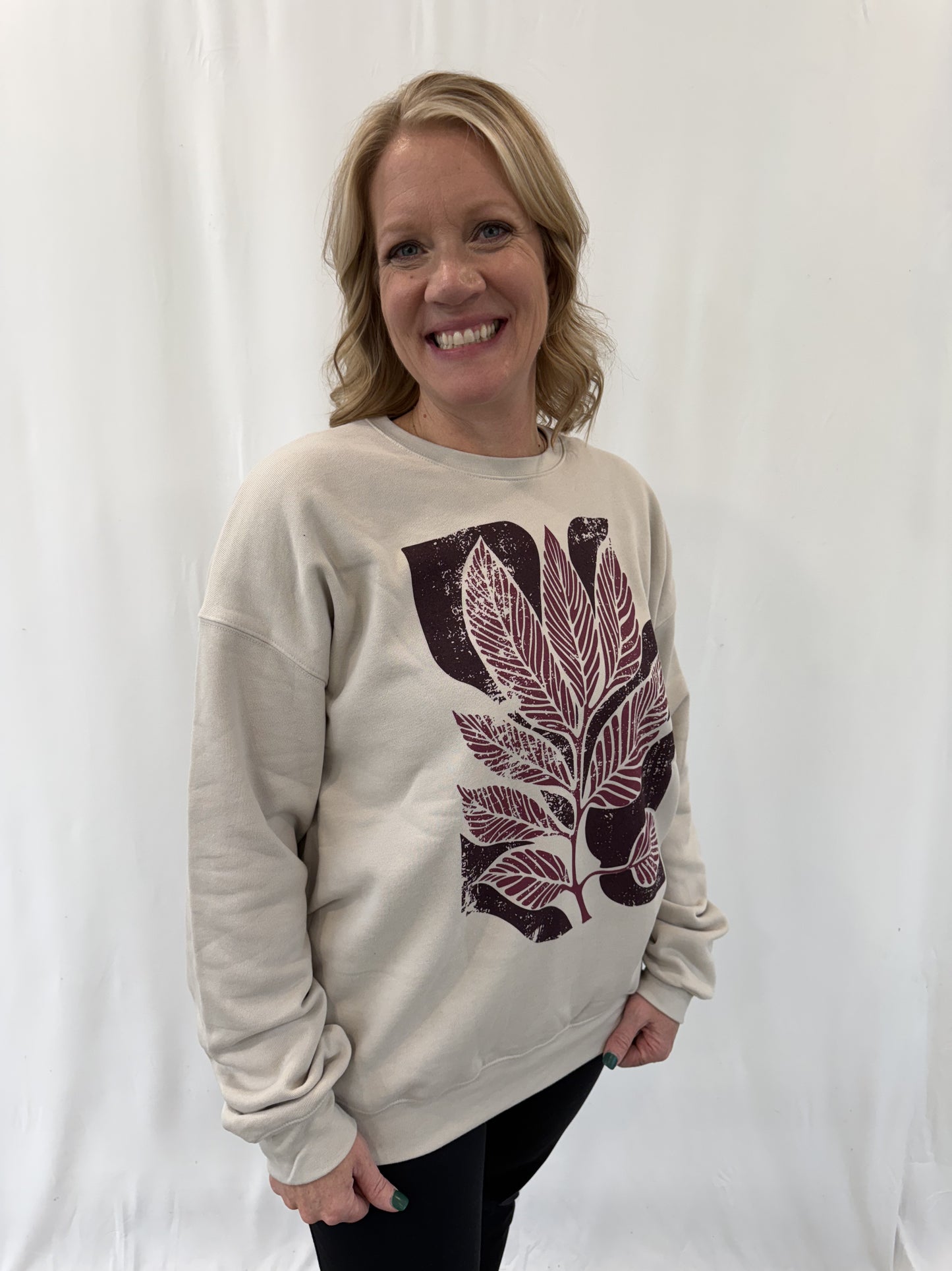 SWEET BAY LEAF CREWNECK SWEATSHIRT