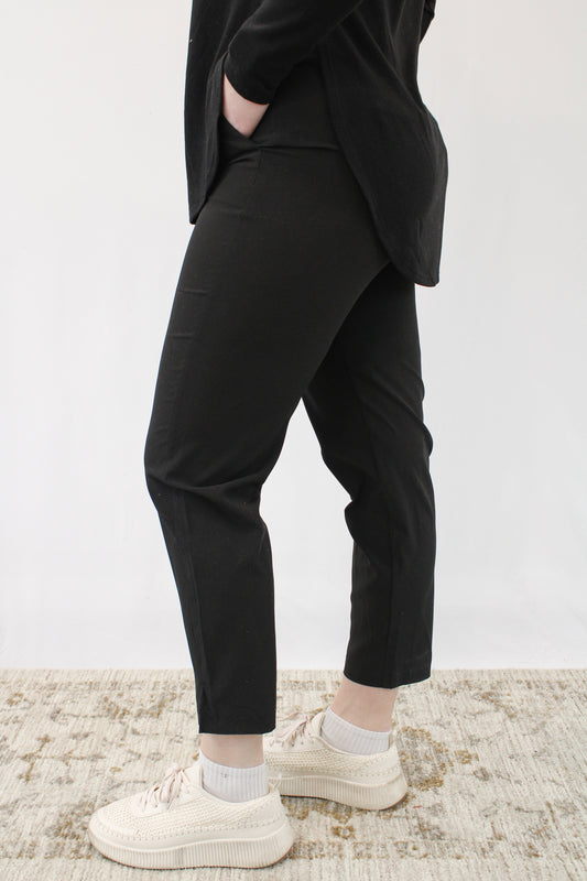 RHIANNON REG/CURVY CRINKLE WOVEN PANT