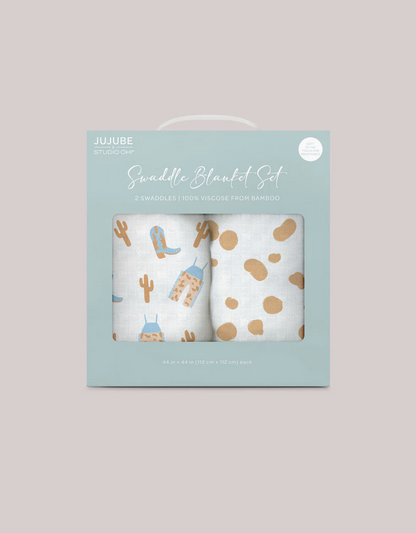 JUJUBE SWADDLE BLANKET SET