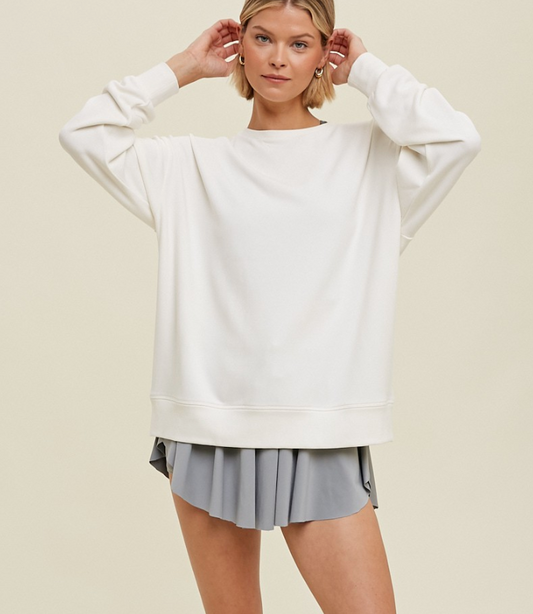 BROOKE OVERSIZED KNIT TOP