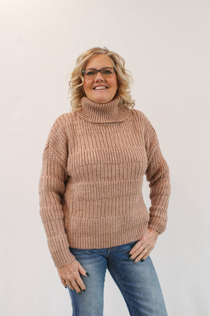 HAILEIGH TURTLE NECK SWEATER