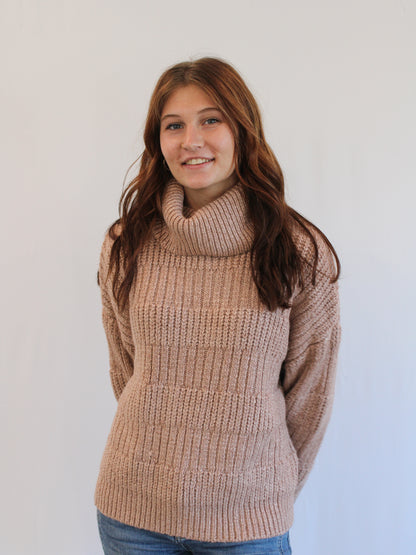 HAILEIGH TURTLE NECK SWEATER