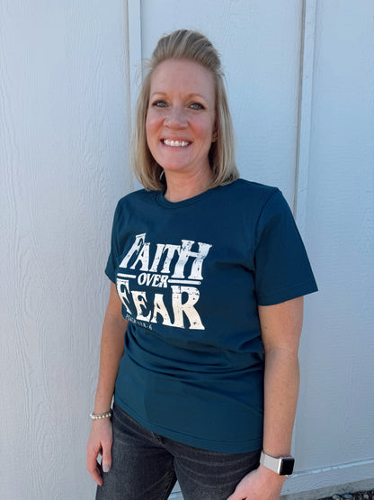 FAITH OVER FEAR GRAPHIC TEE