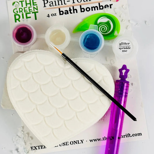 PAINT-YOUR-OWN BATH BOMB SET