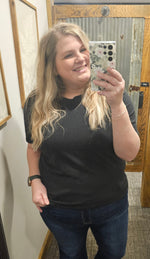 KELSI CURVY BOXY FIT BASIC TEE 4 COLOR OPTIONS