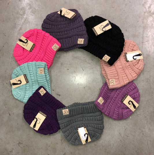 Kids C.C. Knit Beanie