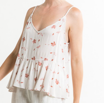 LOLA FLORAL FLOWY TANK BY IVY & CO