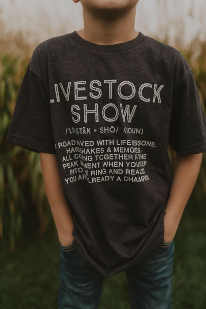 LIVESTOCK SHOW YOUTH GRAPHIC TEE