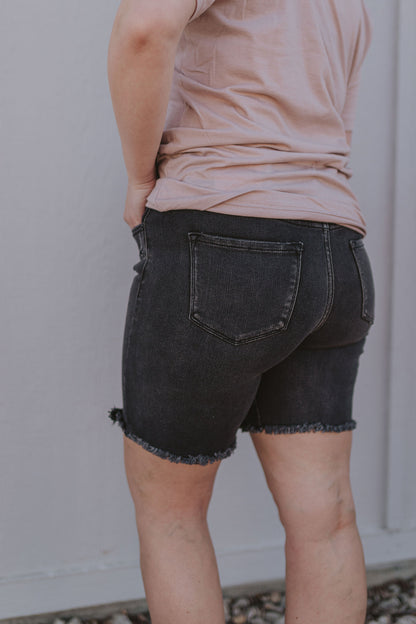 DANIELLE BERMUDA HIGH RISE SHORTS