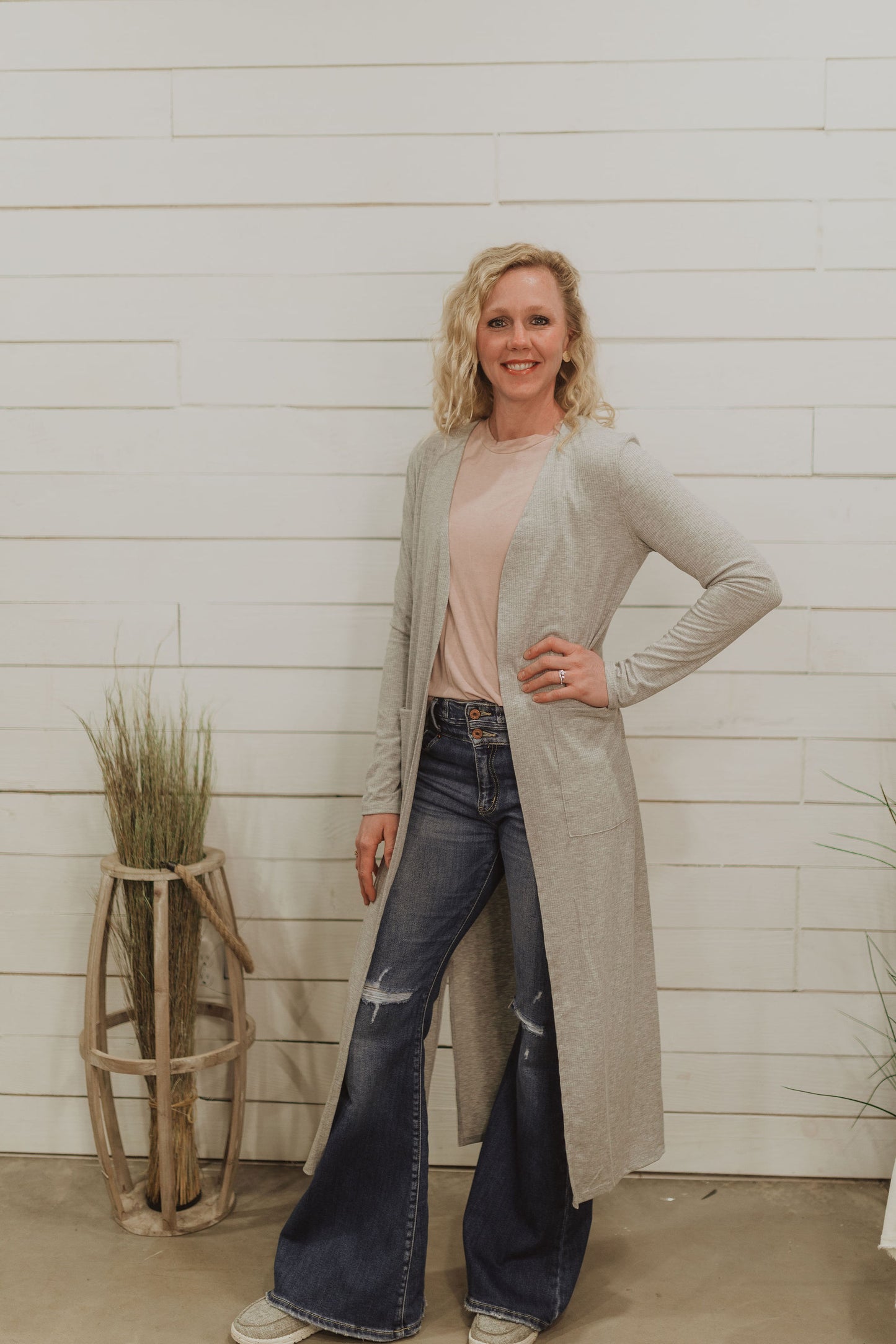 TANNER RIBBED CARDIGAN 3 COLOR OPTIONS