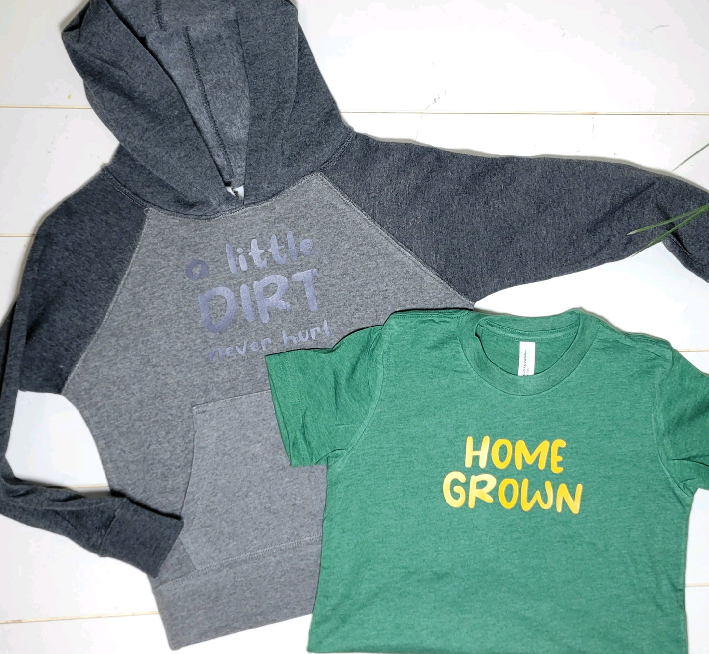 A LITTLE DIRT NEVER HURT YOUTH SWEATSHIRT